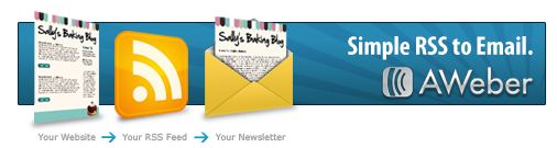 Take Aweber For A Test Drive Now! Aweber RSS Blog Broadcast Banner
